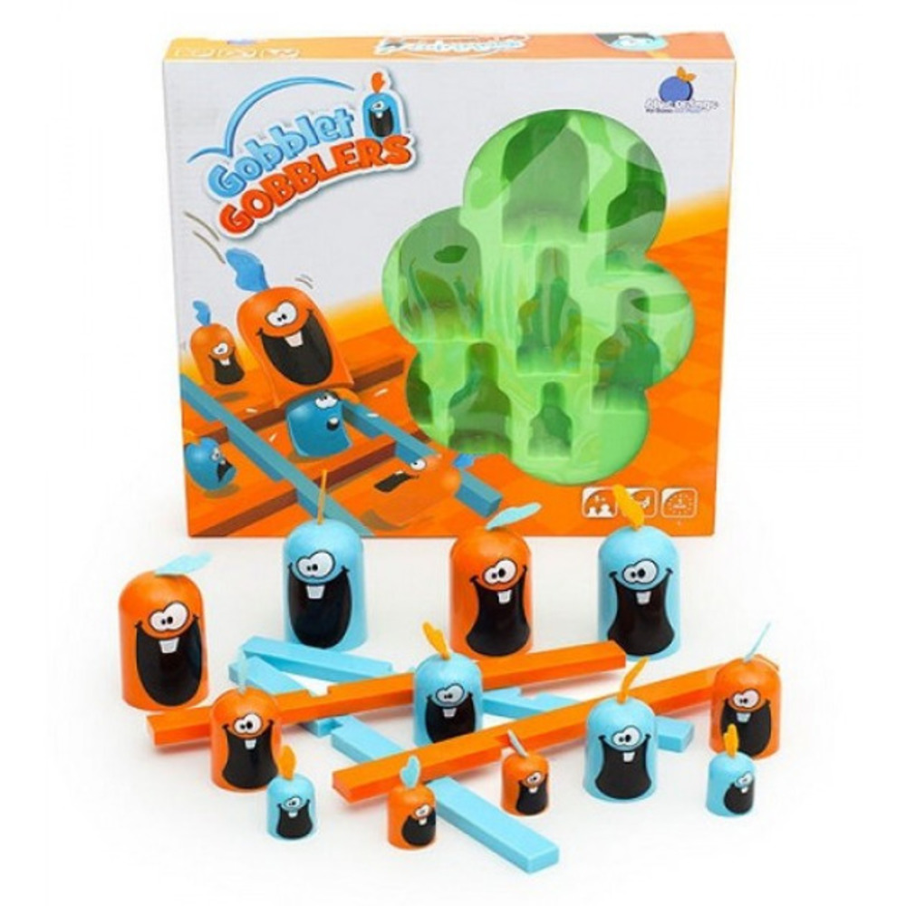 New in Box-Gobblet Gobblers - Plastique (bilingue)